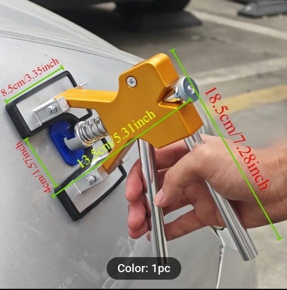 Fix Car Dents Instantly Body Dent Repair Kit With Puller Tabs & Mats - Picture 2 of 5